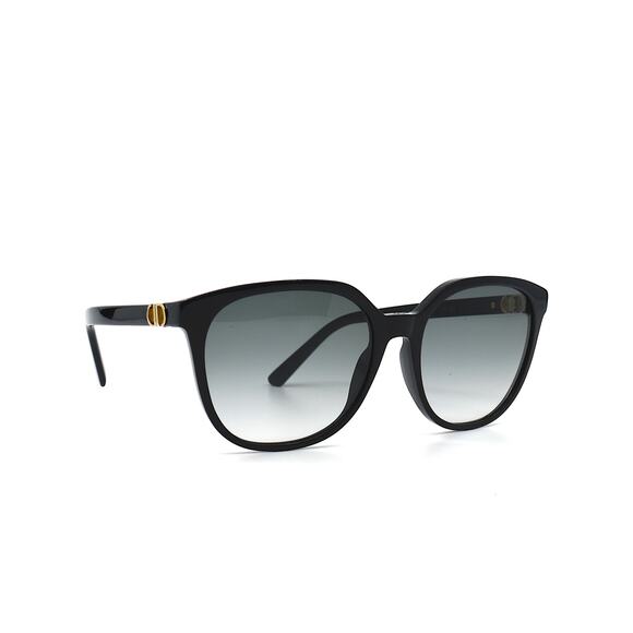 DIOR 30 Montaigne Mini SI 10A1 Black Grey Gradient Women's Authentic Sunglasses - Picture 1 of 11